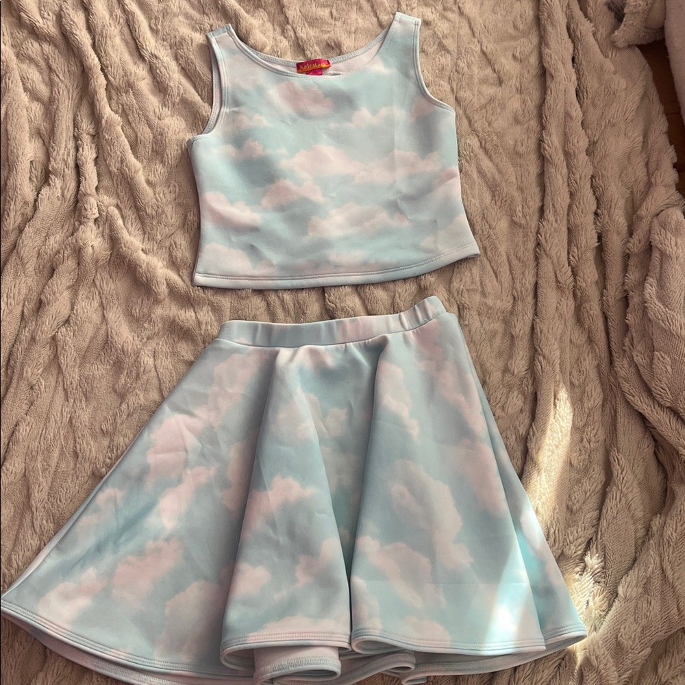 Kate Mack Blue and matching set